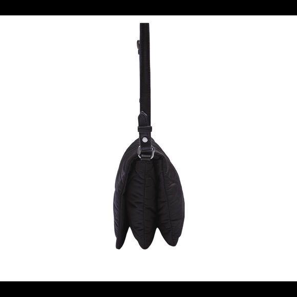 Zara Womens Crossbody Bag Black Quilt Shoulder Bag Purse Adjustable Strap New - Picture 11 of 13